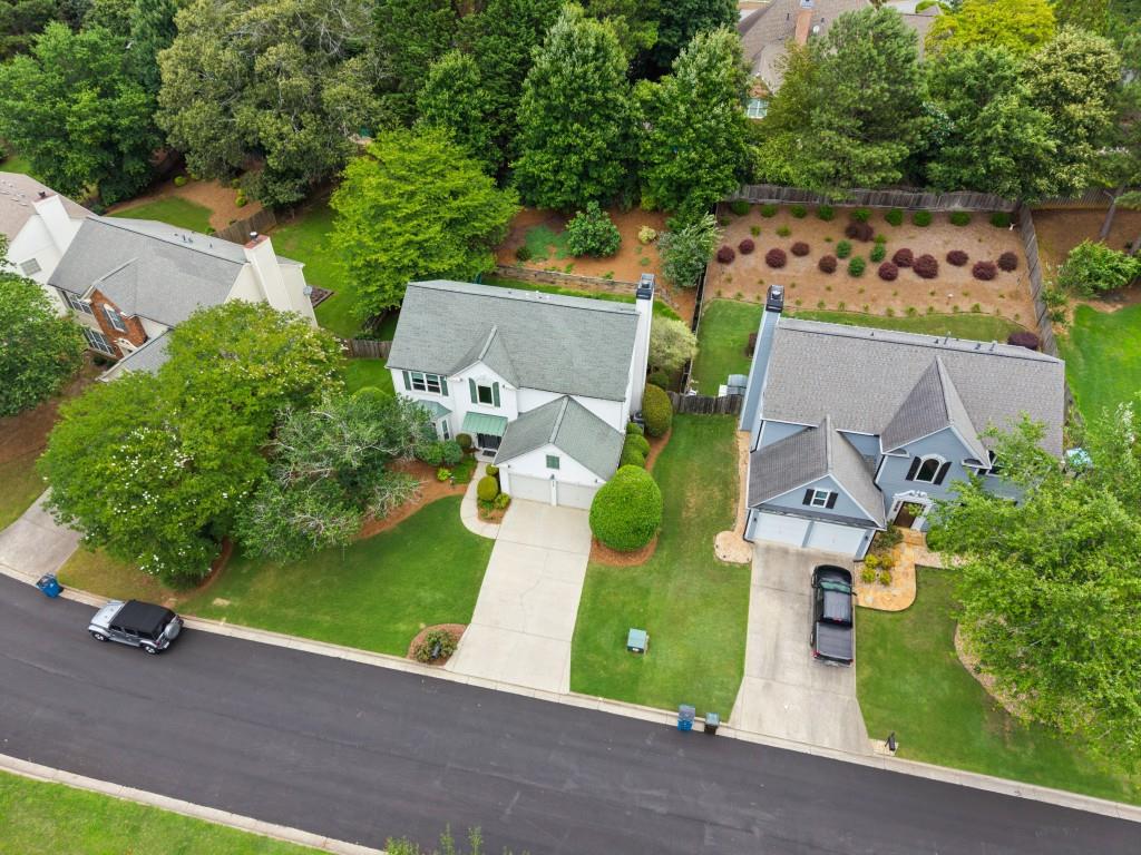 2120 Traywick Chase Alpharetta, GA 30004 - Photo 51 of 54 an aerial view of house with yard swimming pool and outdoor seating