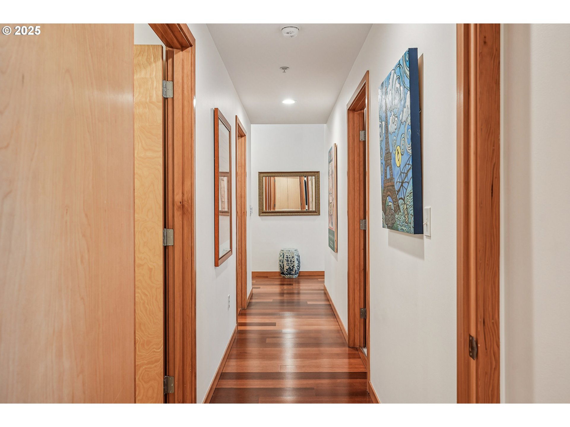 1030 Northwest Johnson Street, Unit 224 Portland, OR 97209 - Photo 27 of 36 a view of hallway with wooden floor