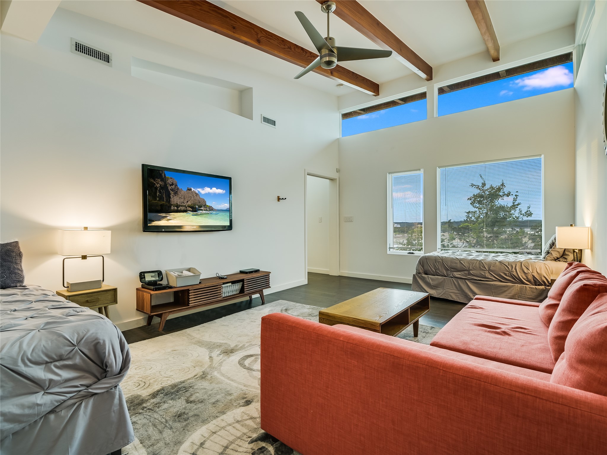 1500 Buffalo Gap Road Austin, TX 78734 - Photo 15 of 38 a living room with furniture and a flat screen tv