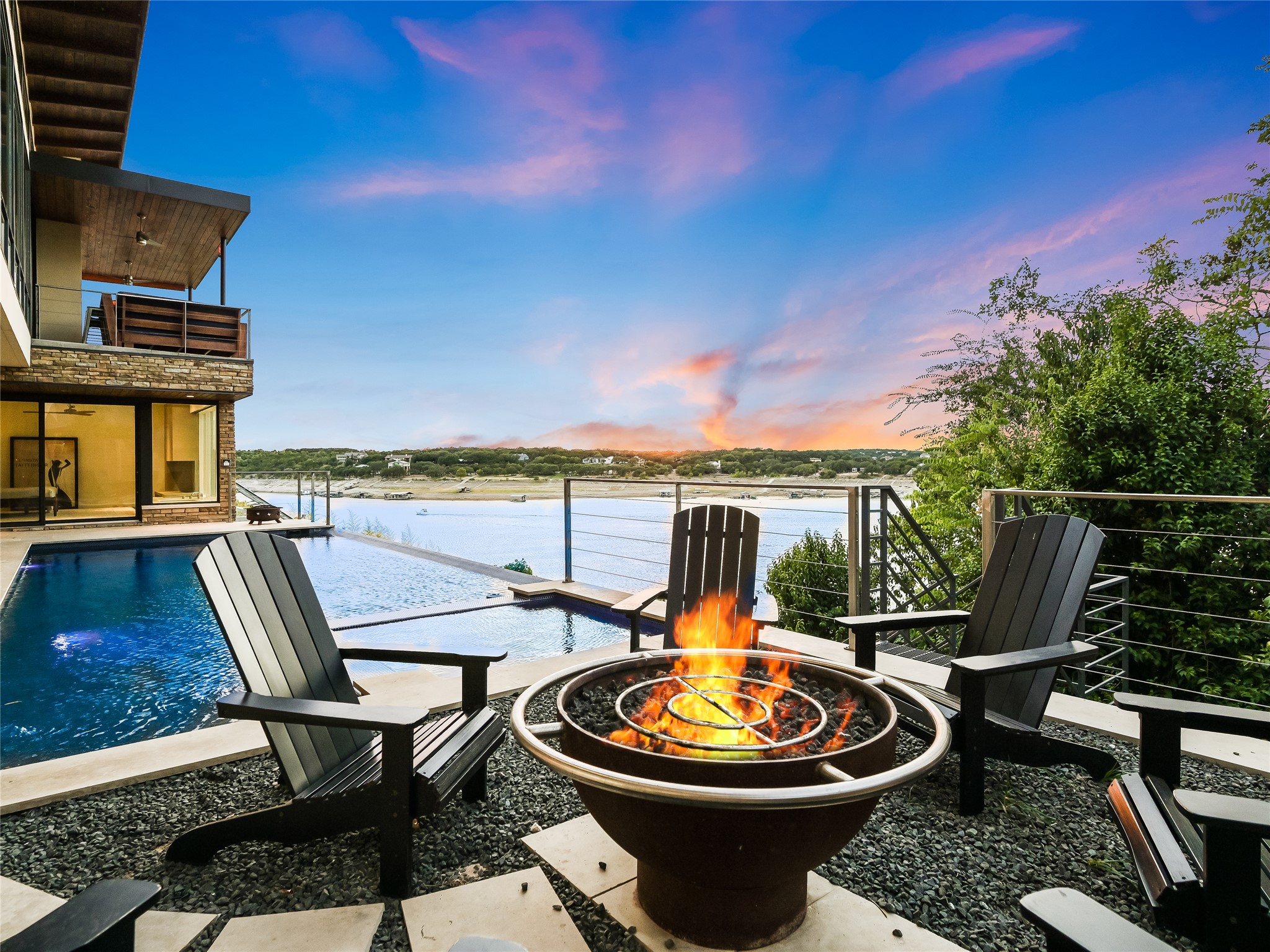1500 Buffalo Gap Road Austin, TX 78734 - Photo 33 of 38 an outdoor space with furniture and garden