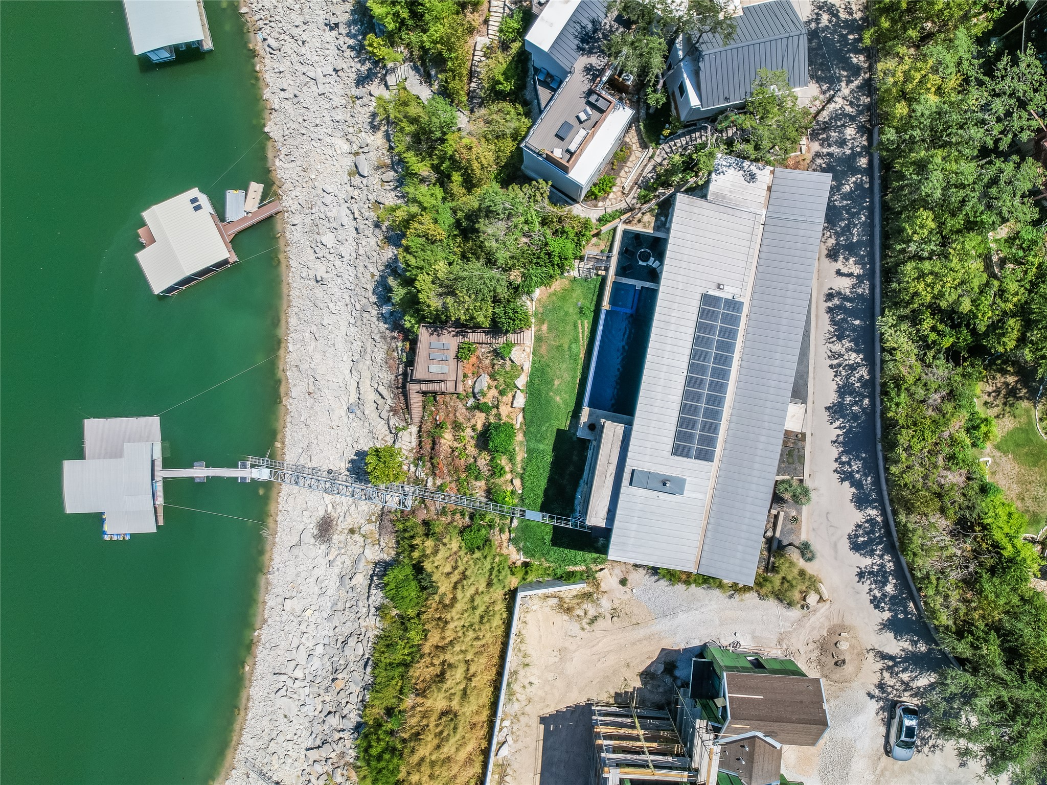 1500 Buffalo Gap Road Austin, TX 78734 - Photo 34 of 38 an aerial view of a house with outdoor space