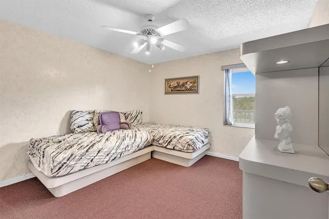 a view of a balcony dining area