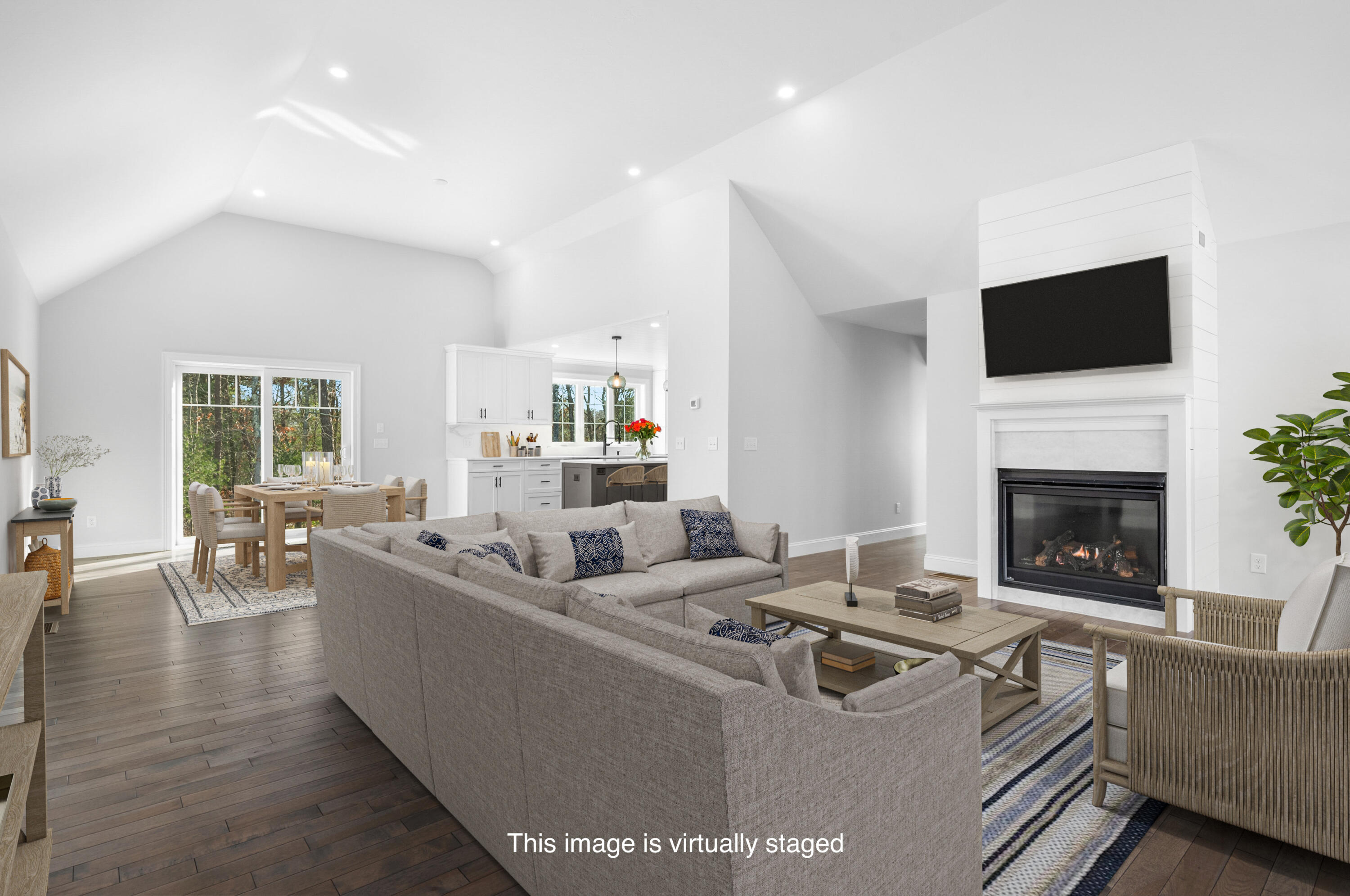 17 Silver Leaf Lane Mashpee, MA 02649 - Photo 6 of 33 17 Silver Leaf Staged Living Room Dinin