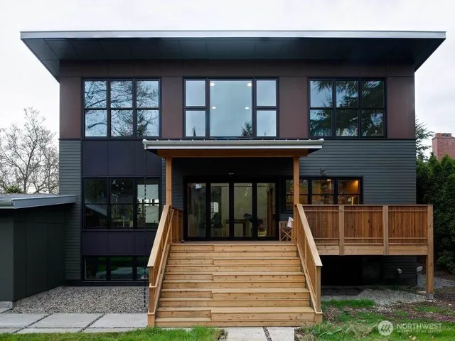 a front view of a house with a porch