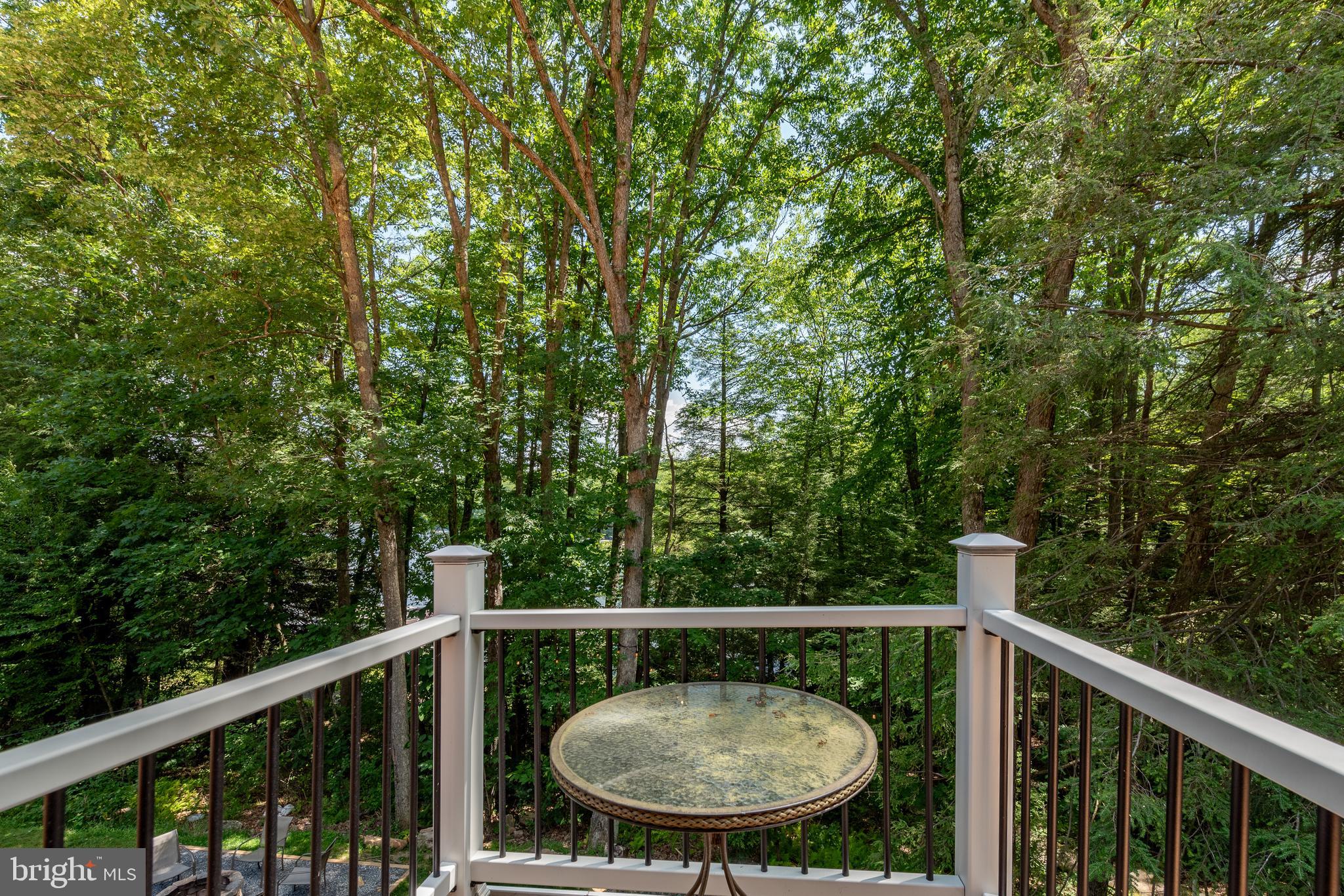 2463 Mayhew Inn Road Oakland, MD 21550 - Photo 130 of 144 a view of a balcony with wooden floor