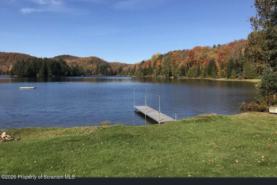 9 East Lake Road Moscow, PA 18444 - Photo 46 of 48 a view of a lake from a yard