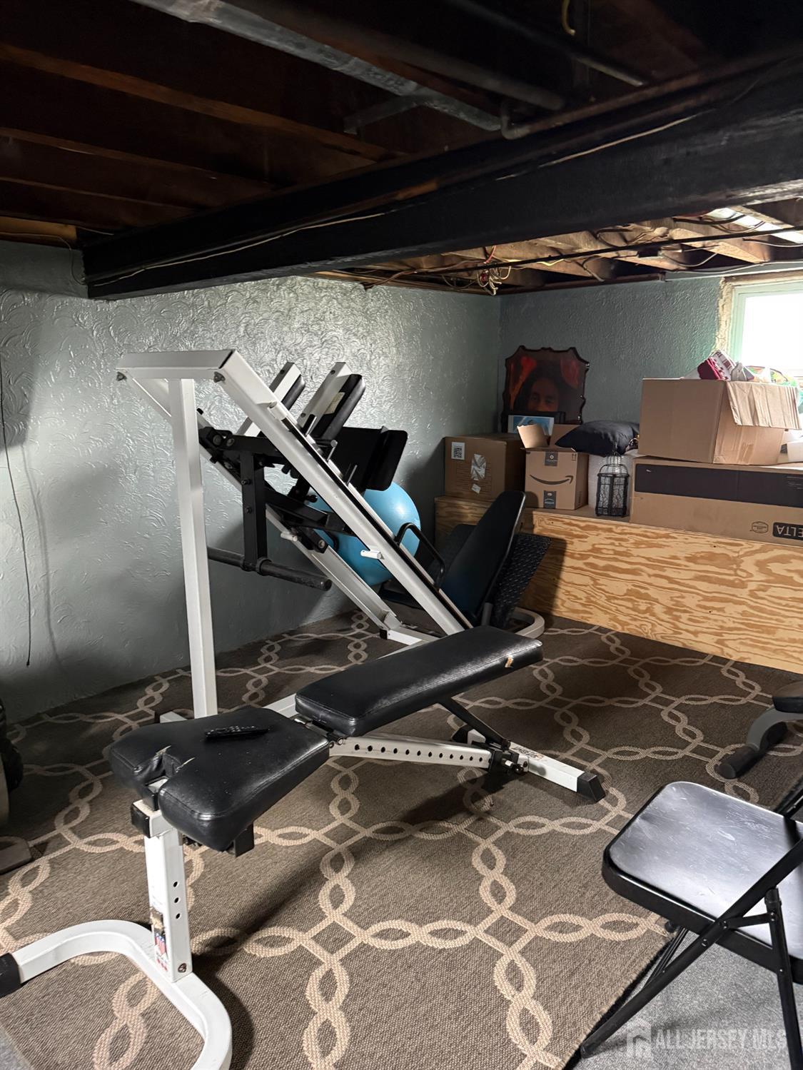 31 Edwin Street Carteret, NJ 07008 - Photo 15 of 18 a room with gym equipment