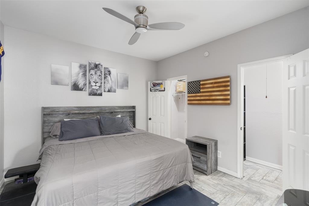 7340 Skillman Street, Unit 1113 Dallas, TX 75231 - Photo 17 of 31 Nice Size Bedroom with 2 separate closets!