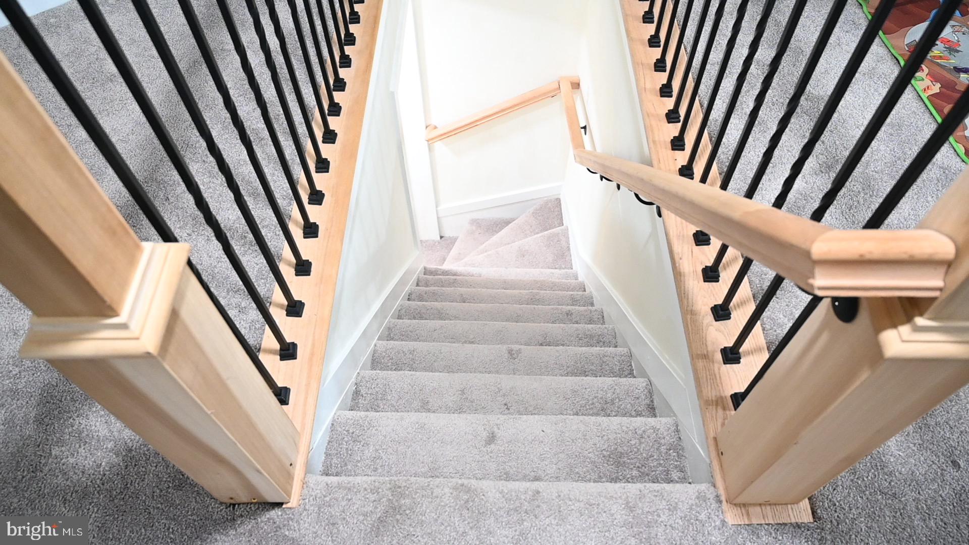 2918 East Cold Spring Lane Baltimore, MD 21214 - Photo 32 of 40 Stairs to the 3rd floor bonus space