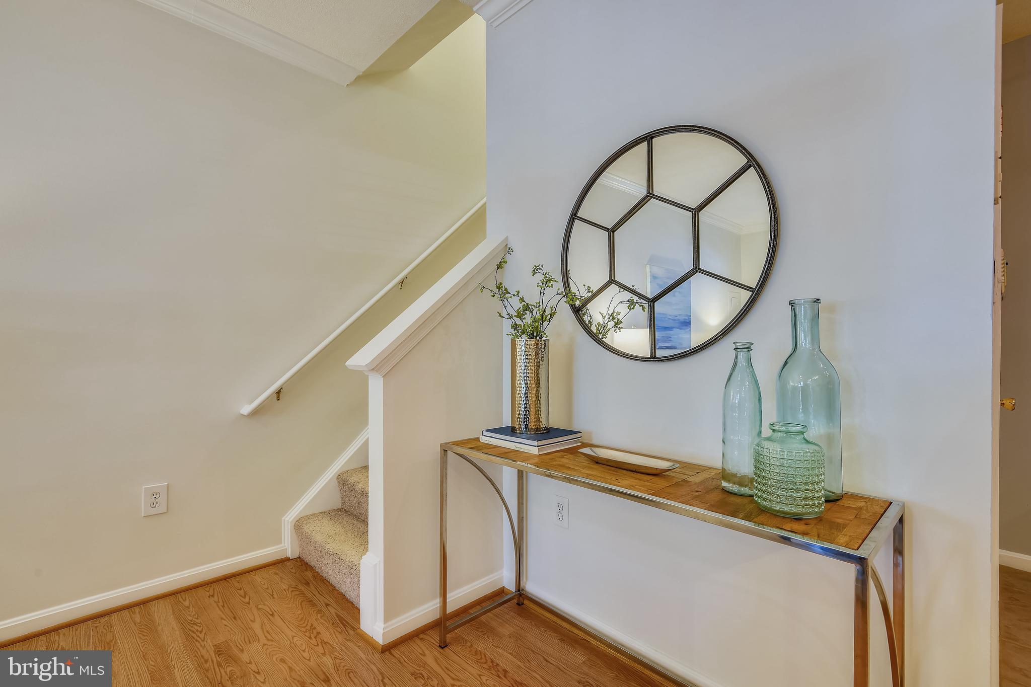 8719 Spring Brook Way Odenton, MD 21113 - Photo 17 of 60 upstairs leads to 3 beds/2baths on 2 levels