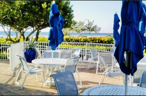 3000 North Ocean Drive, Unit PHE Singer Island, FL 33404 - Photo 48 of 120 Outdoor seats at Restaurant with view