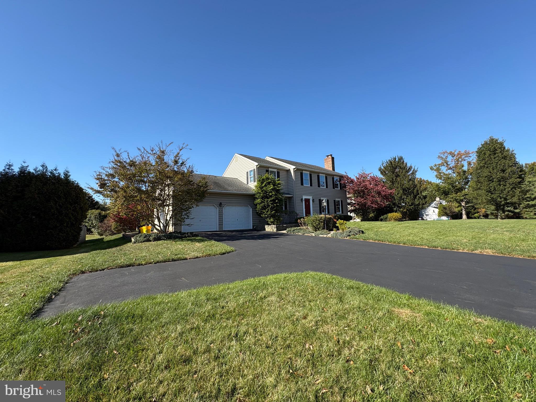 4503 Crosswicks Hamilton Square Road Robbinsville, NJ 08691 - Photo 22 of 44 a house view with a garden space