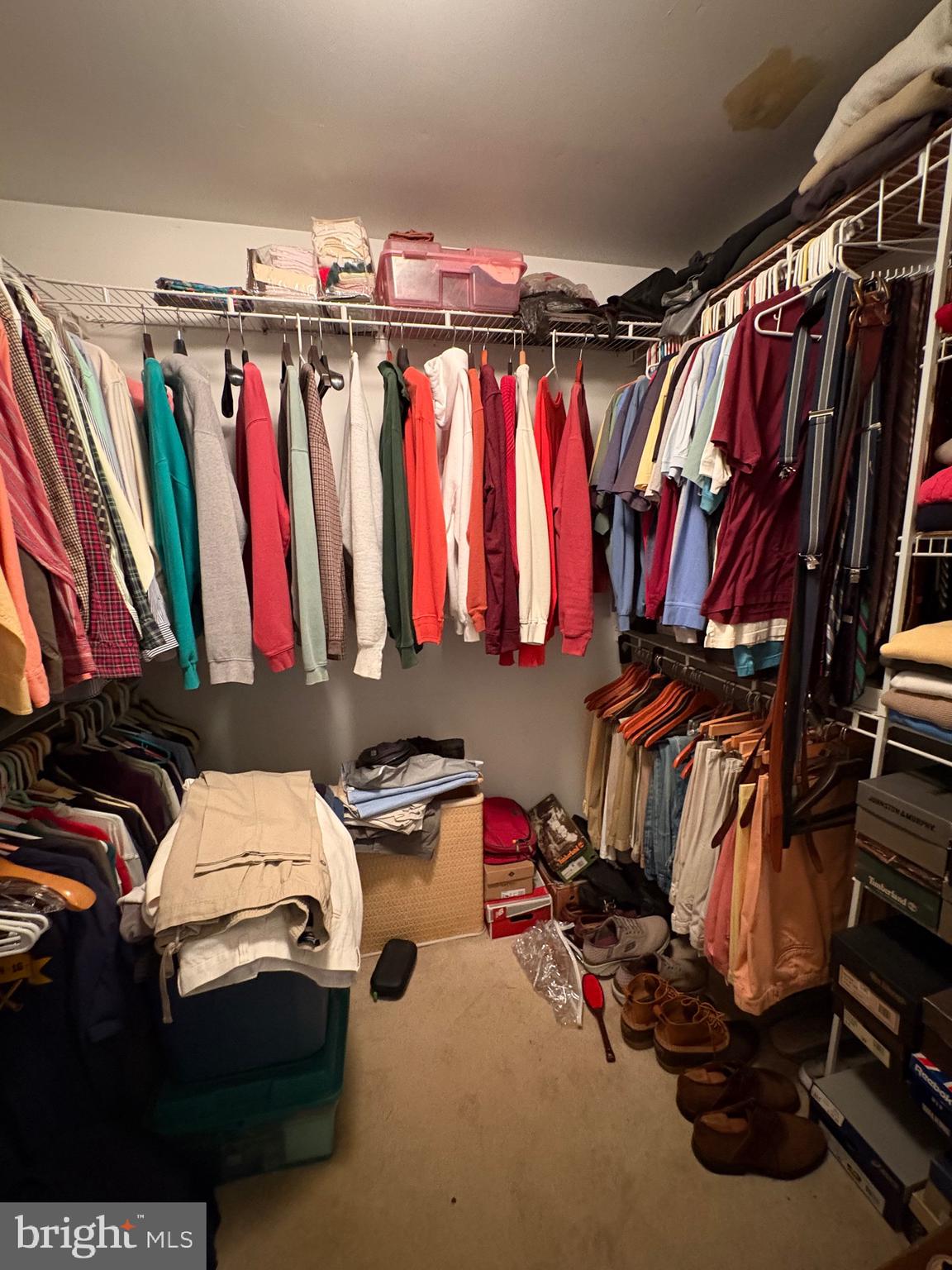 4503 Crosswicks Hamilton Square Road Robbinsville, NJ 08691 - Photo 38 of 44 a view of walk in closet with clothes and shoes