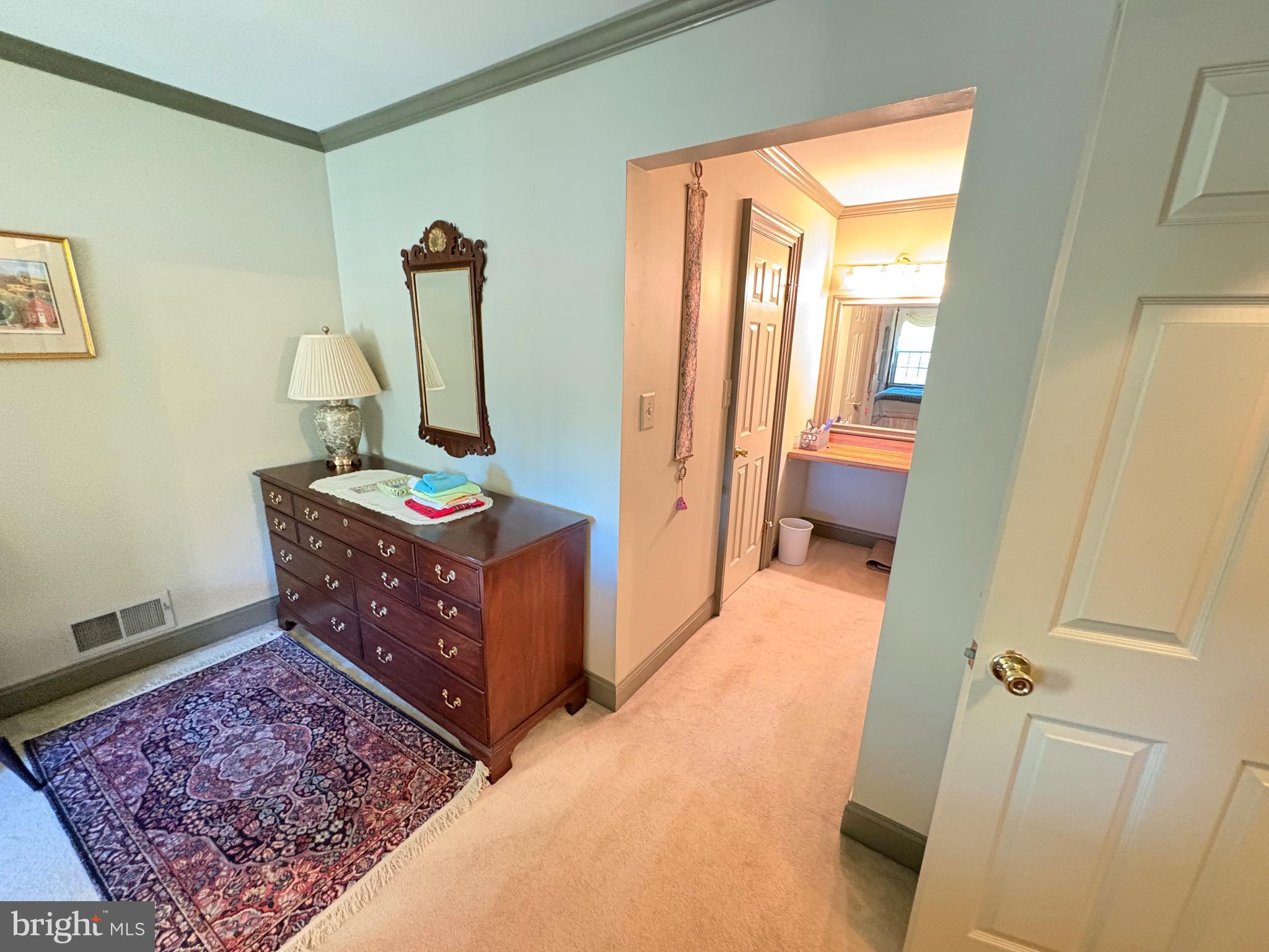 4503 Crosswicks Hamilton Square Road Robbinsville, NJ 08691 - Photo 7 of 44 a view of room with furniture and wooden floor