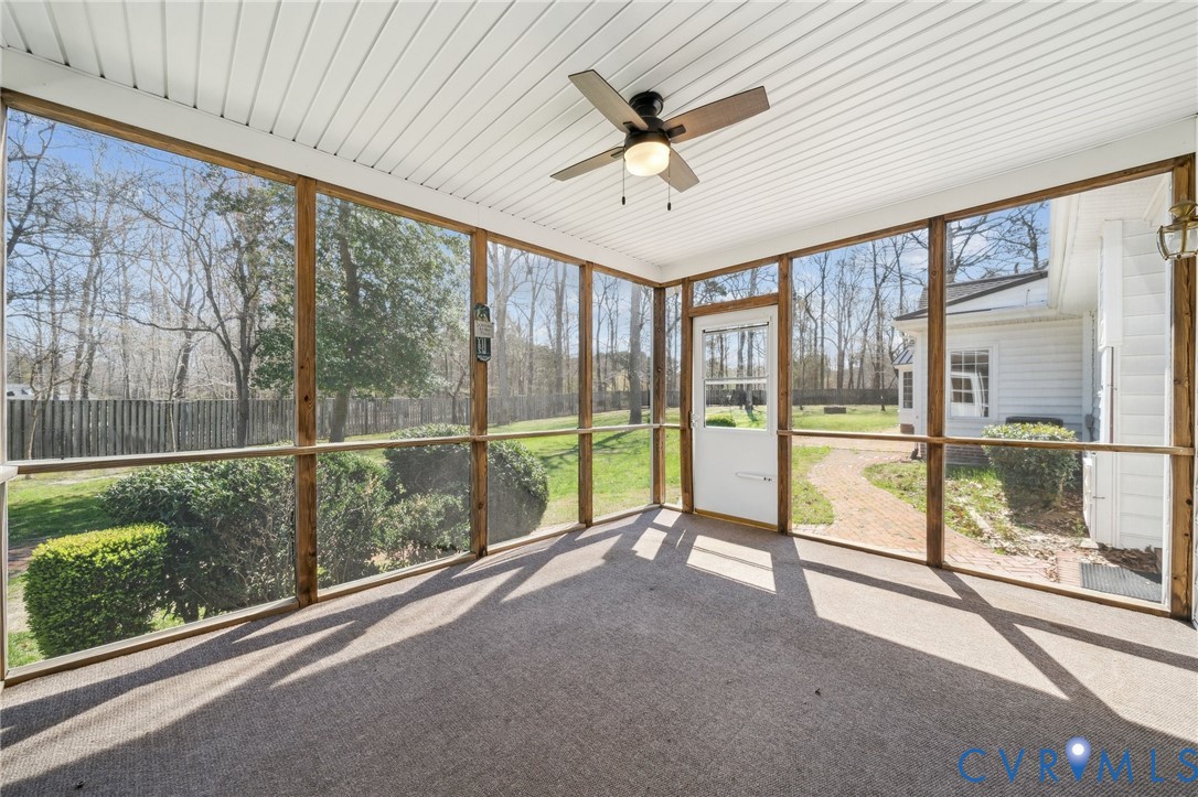 4411 Courthouse Road Prince George, VA 23875 - Photo 29 of 38 a view of an entryway with a floor to ceiling window