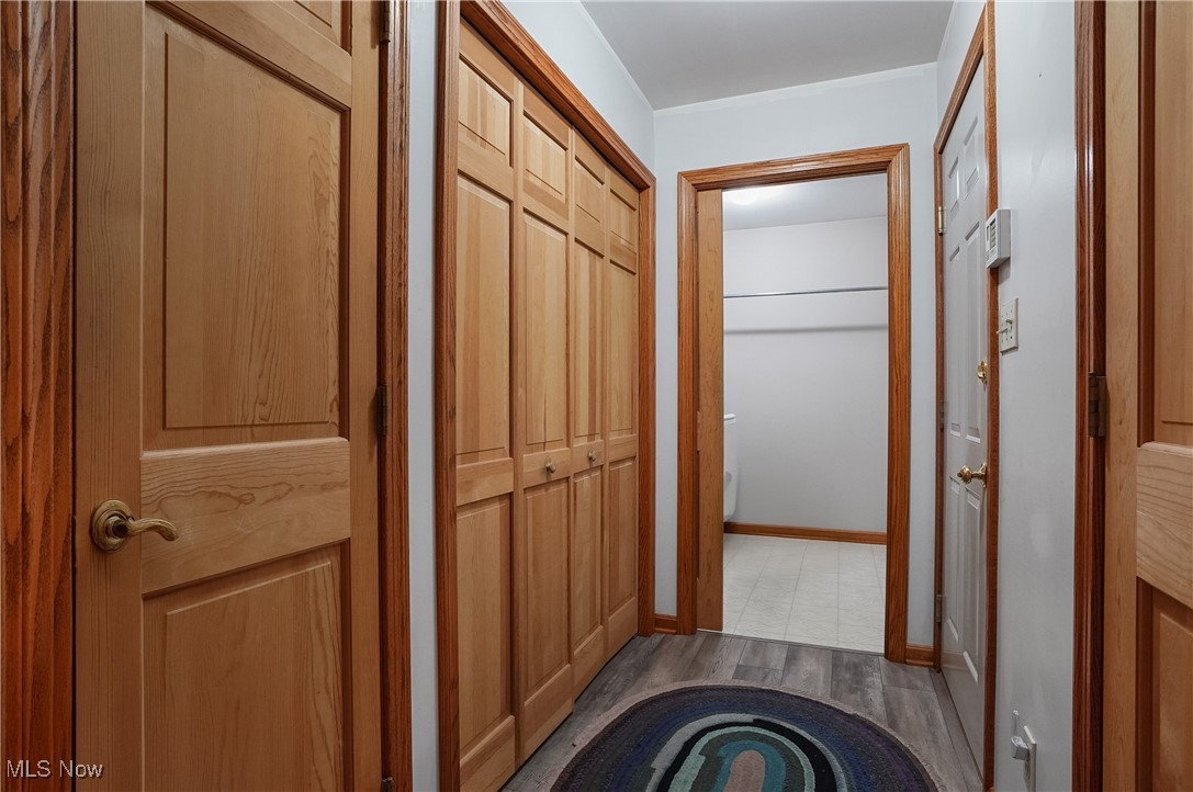 1873 Steffy Road Mogadore, OH 44260 - Photo 23 of 50 Hallway to laundry and garage entrance.