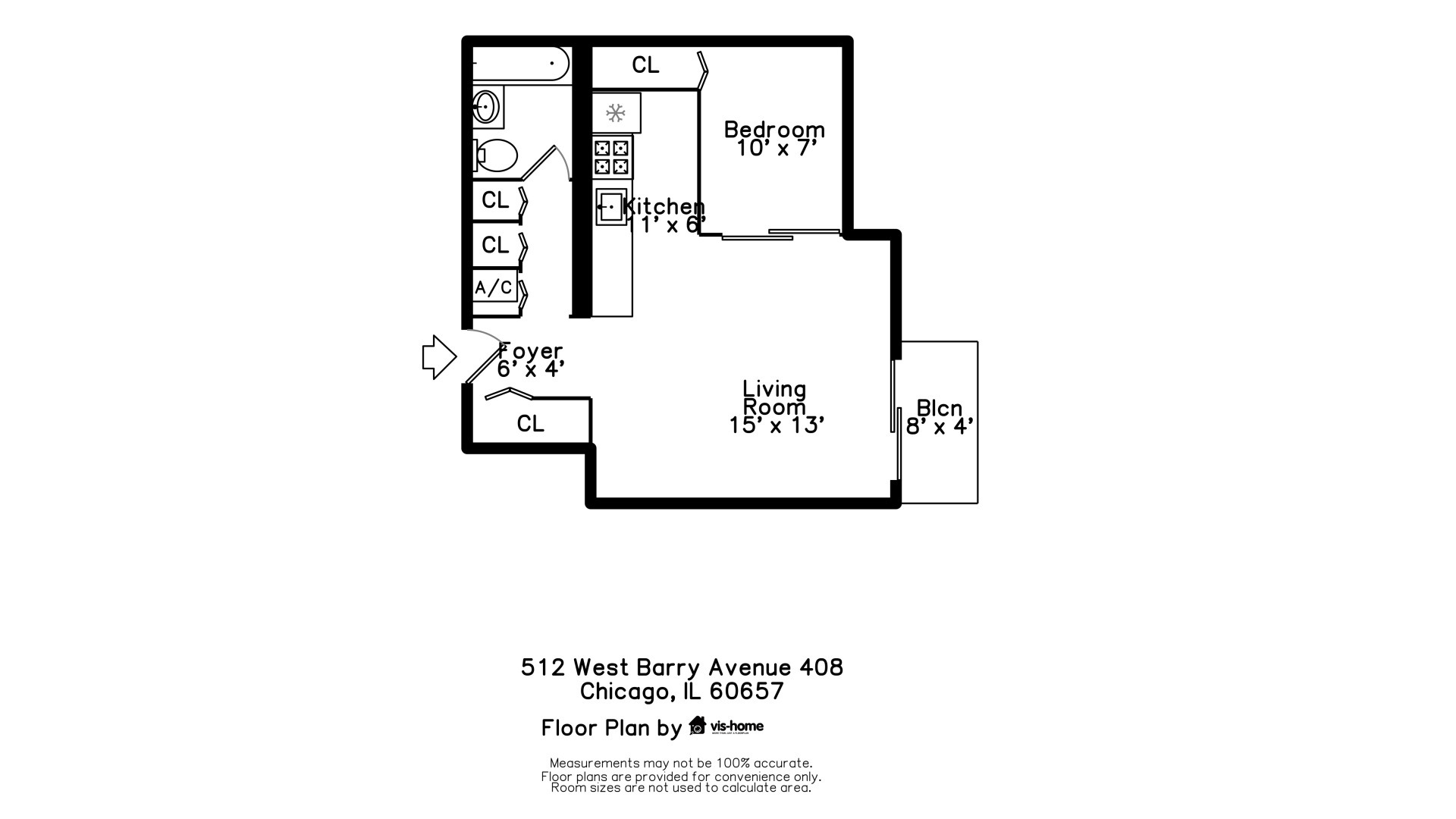 512 West Barry Avenue, Unit 408 Chicago, IL 60657 - Photo 21 of 21 a picture of a wall with a white wall and a painting