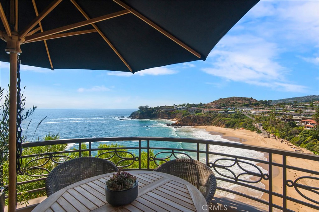 199 Emerald Bay Laguna Beach, CA 92651 - Photo 14 of 33 a view of city from terrace with seating space