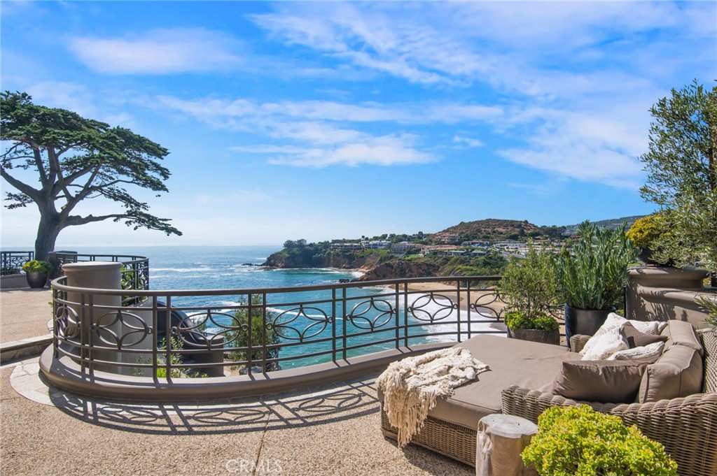 199 Emerald Bay Laguna Beach, CA 92651 - Photo 16 of 33 a view of a balcony with furniture