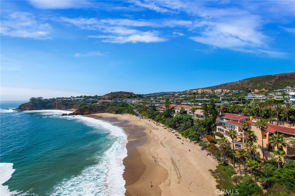 199 Emerald Bay Laguna Beach, CA 92651 - Photo 26 of 33 a view of a lake with beach and city view