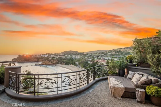 a view of terrace with furniture