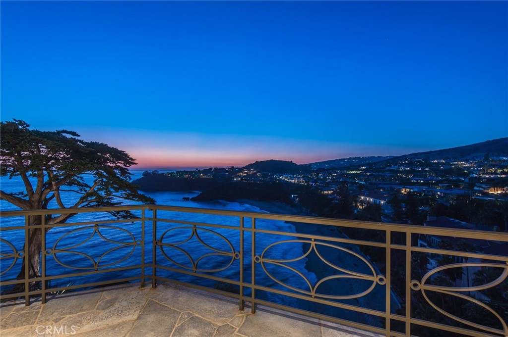 199 Emerald Bay Laguna Beach, CA 92651 - Photo 33 of 33 a view of a balcony with an outdoor space