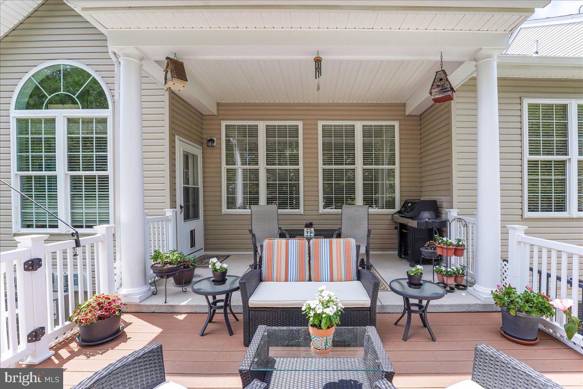 217 Hanover Road Phoenixville, PA 19460 - Photo 32 of 43 Covered Patio and Deck