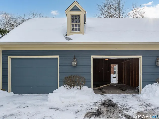 a view of a door of the house