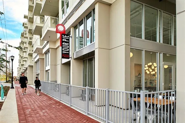 a view of street with an outdoor
