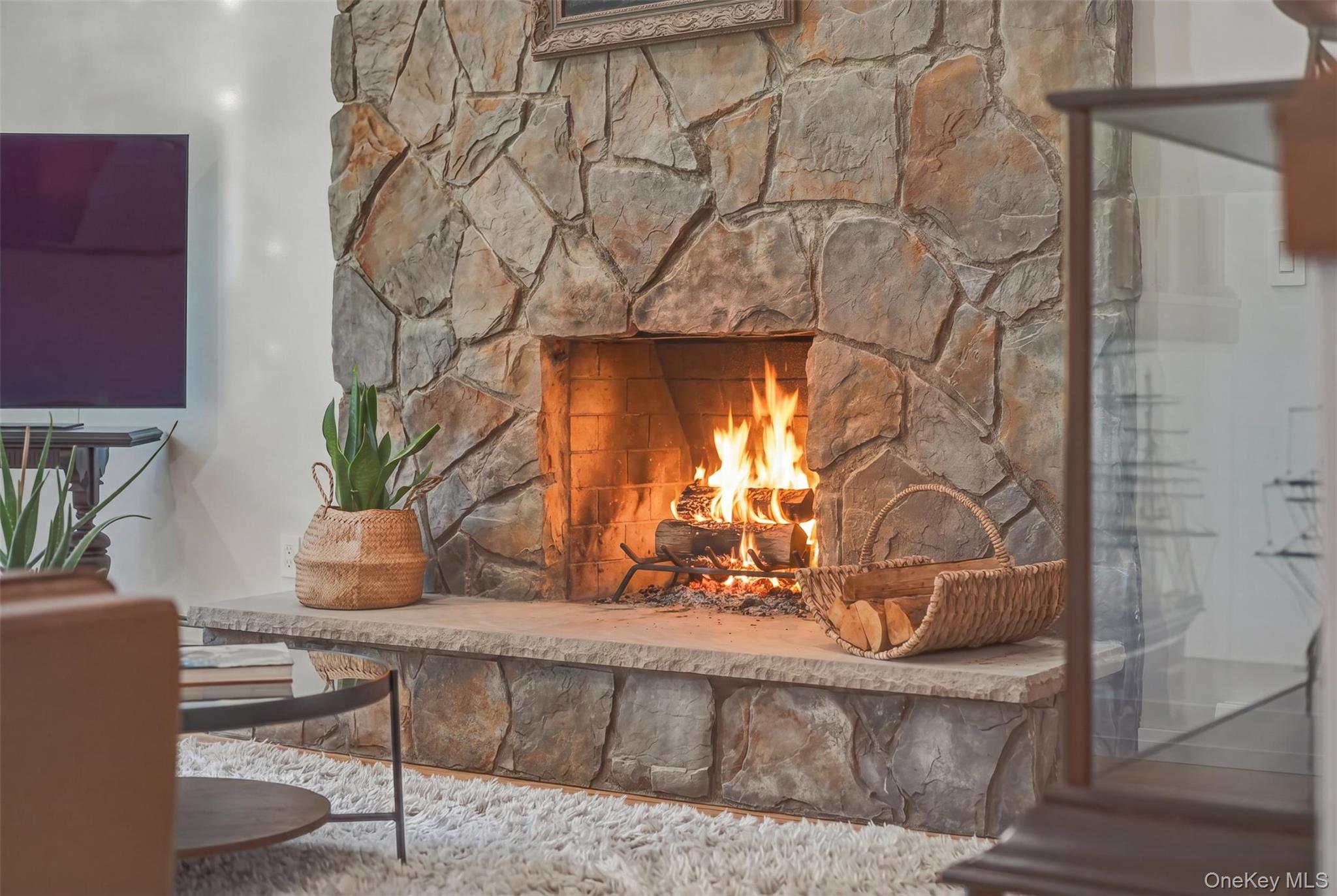 97 Walling Road Warwick, NY 10990 - Photo 11 of 43 Woodburning Fireplace.