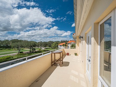 5075 Harmony Circle, Unit 302 Vero Beach, FL 32967 - Photo 21 of 32 a view of balcony with furniture