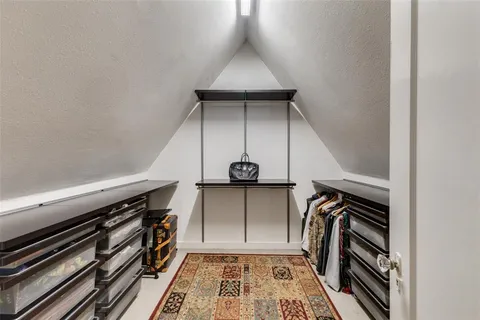 a view of a storage & utility room in an empty room