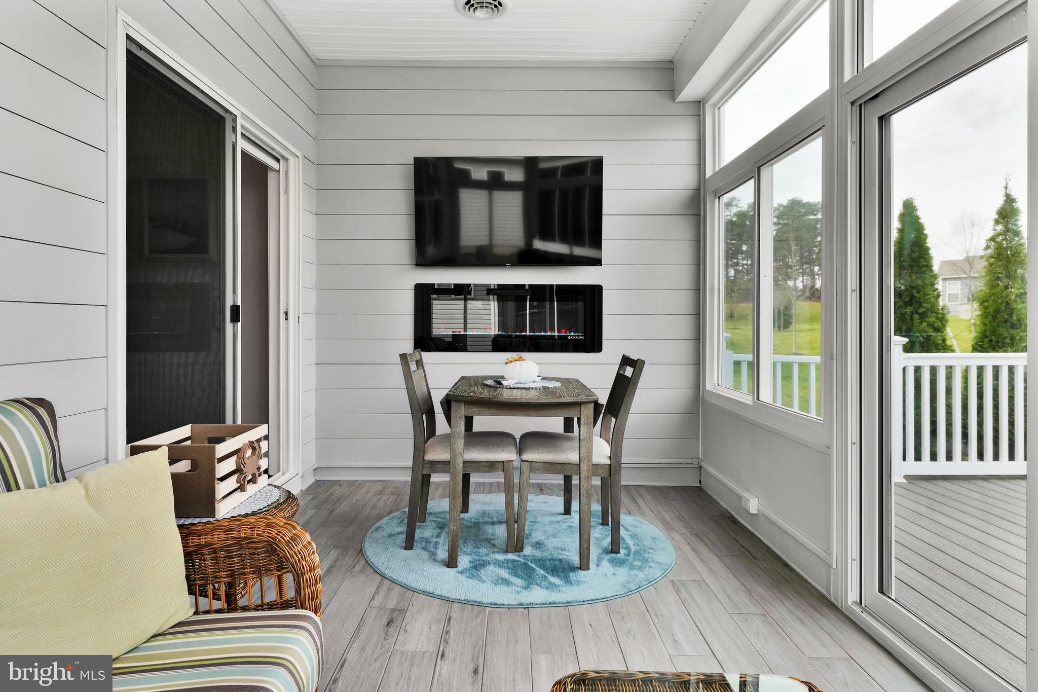 127 Raccoon Lane Barnegat, NJ 08005 - Photo 16 of 19 a dining room with furniture and wooden floor