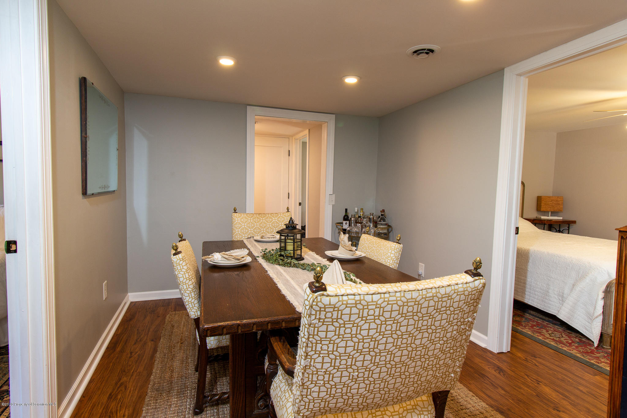 511 Meshoppen Creek Road Meshoppen, PA 18630 - Photo 11 of 30 a living room with furniture and a table