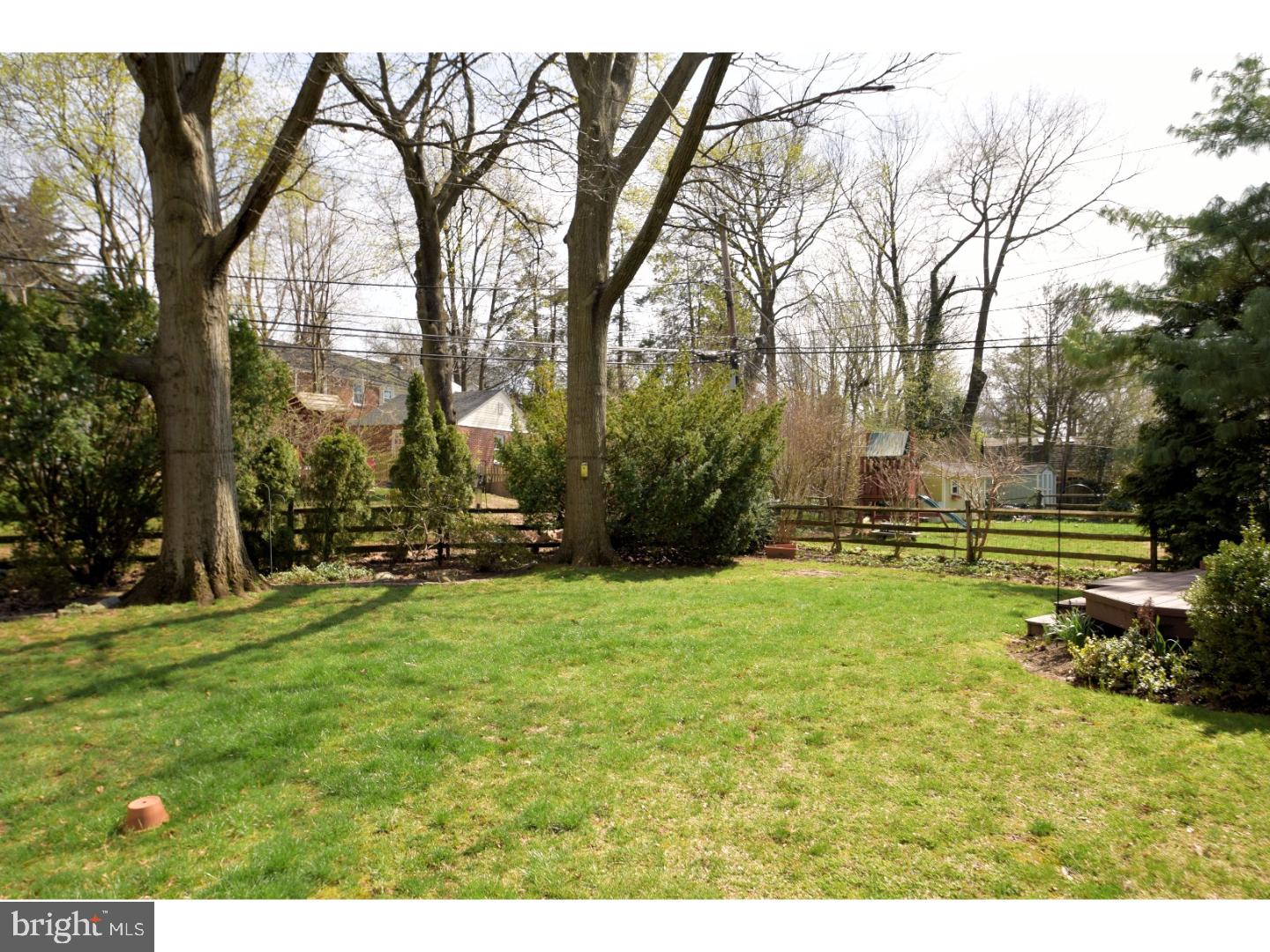 520 Enfield Road Oreland, PA 19075 - Photo 25 of 25 Back Yard