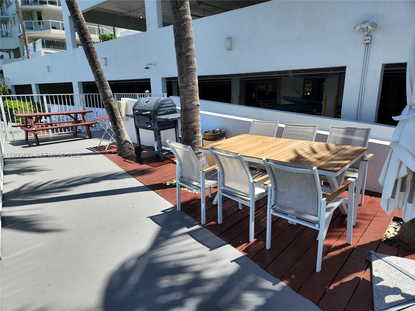 5880 Collins Avenue, Unit 806 Miami Beach, FL 33140 - Photo 27 of 30 BBQ area