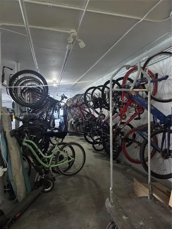 a view of car garage