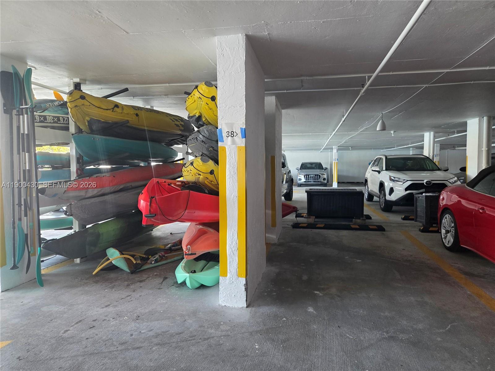 5880 Collins Avenue, Unit 806 Miami Beach, FL 33140 - Photo 30 of 30 a view of car garage