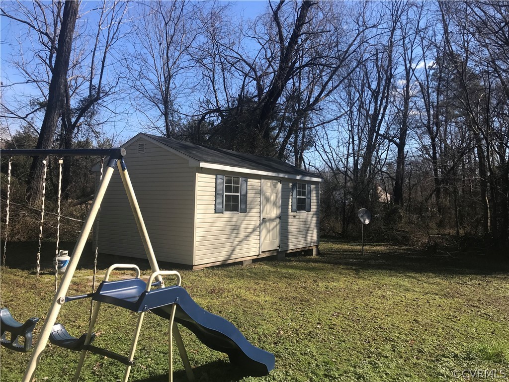 68 Rosebud Run Aylett, VA 23009 - Photo 12 of 50 Shed is 20 ft electricity and new roof on shed, sh