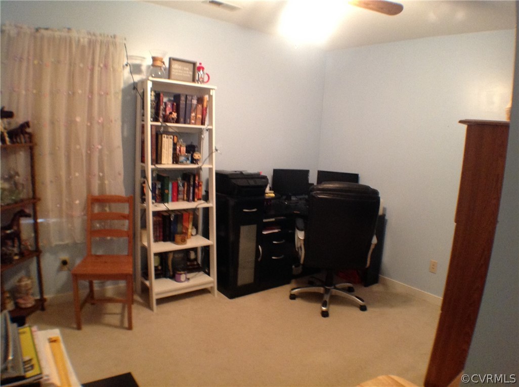 68 Rosebud Run Aylett, VA 23009 - Photo 36 of 50 Bedroom number two has ceiling fan with light.