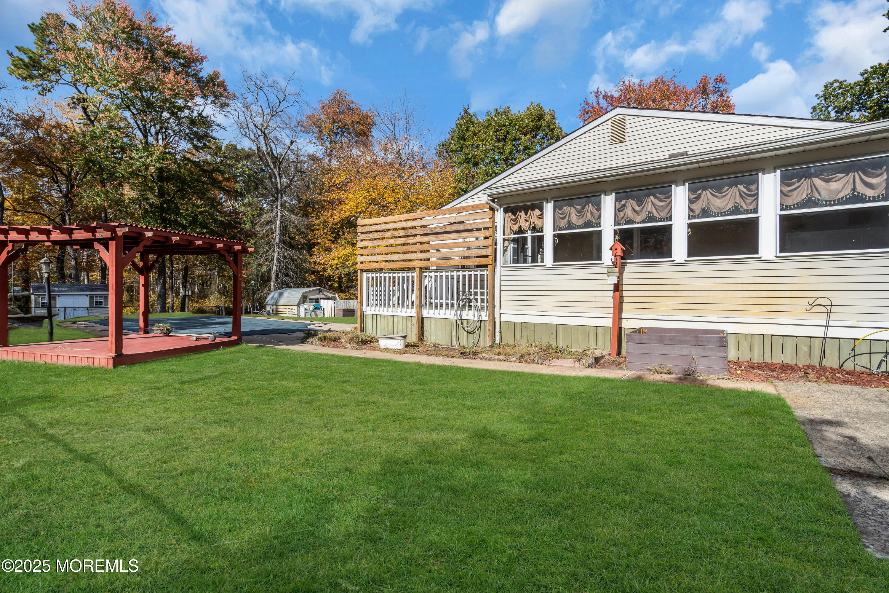 638 Freehold Road Jackson, NJ 08527 - Photo 35 of 61 a view of a house with a backyard