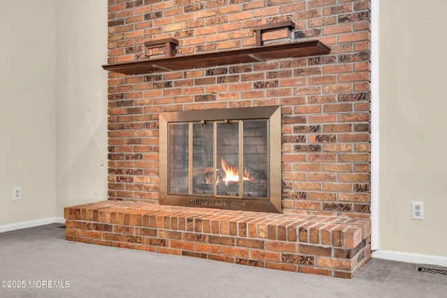 a view of front door with couch