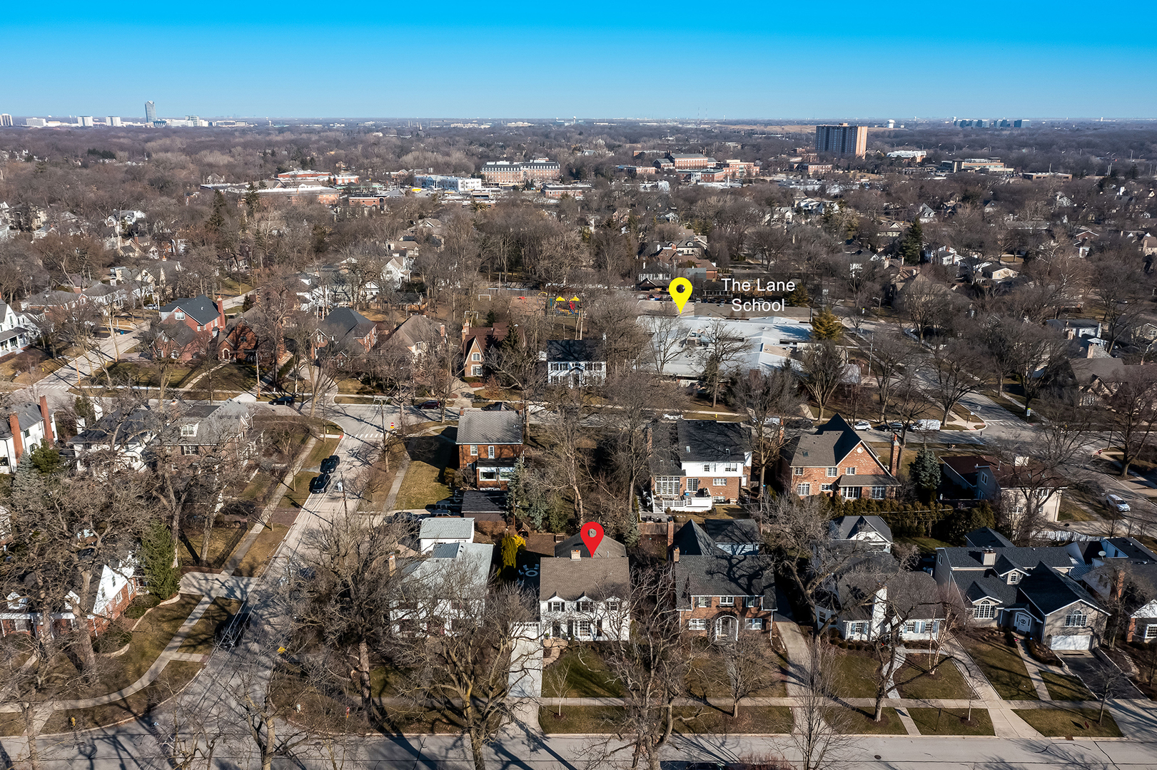 207 Ravine Road Hinsdale, IL 60521 - Photo 5 of 35 an aerial view of multiple house