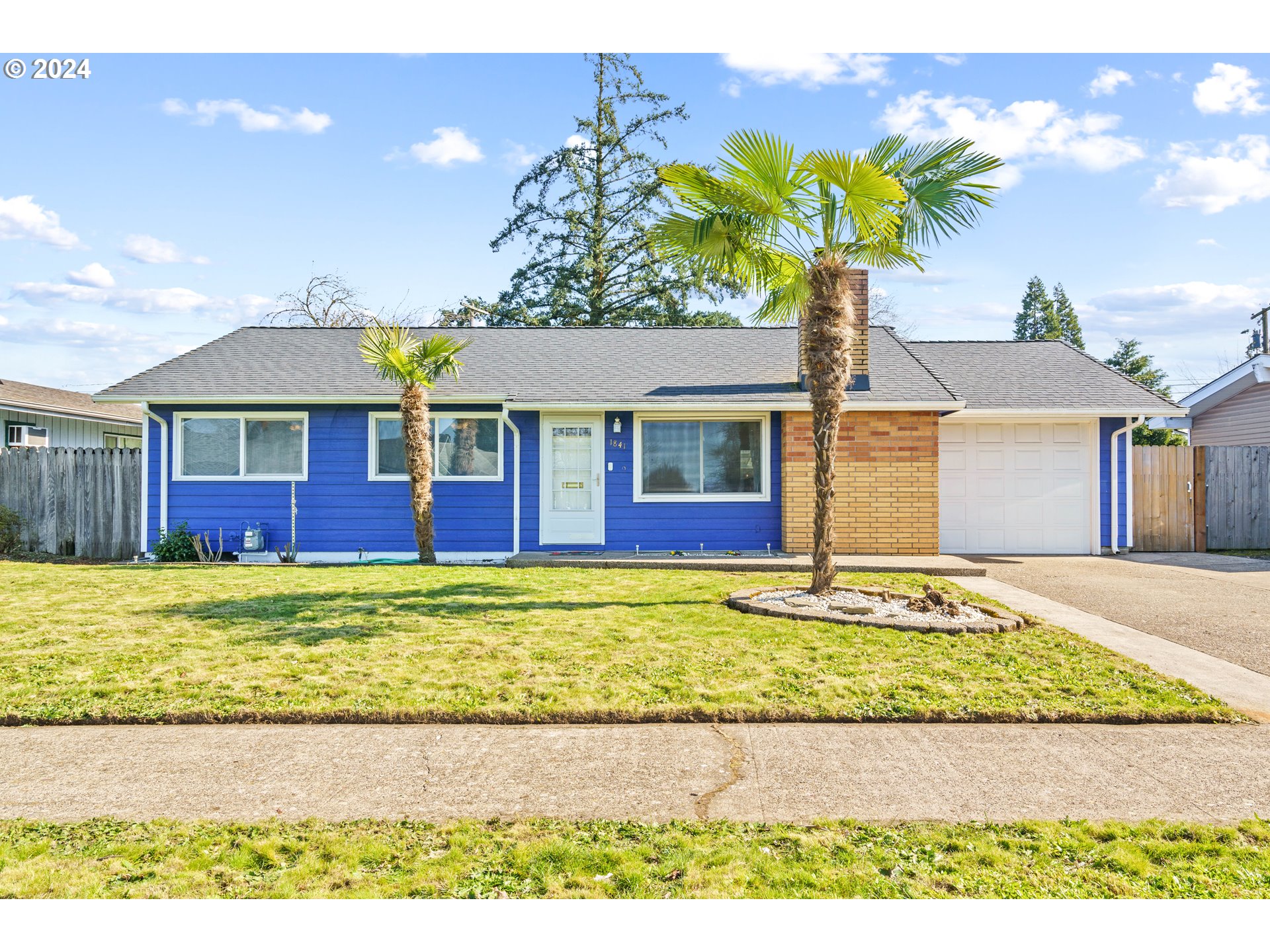 1841 Market Street Springfield, OR 97477 - Photo 1 of 23 a view of a house with a backyard