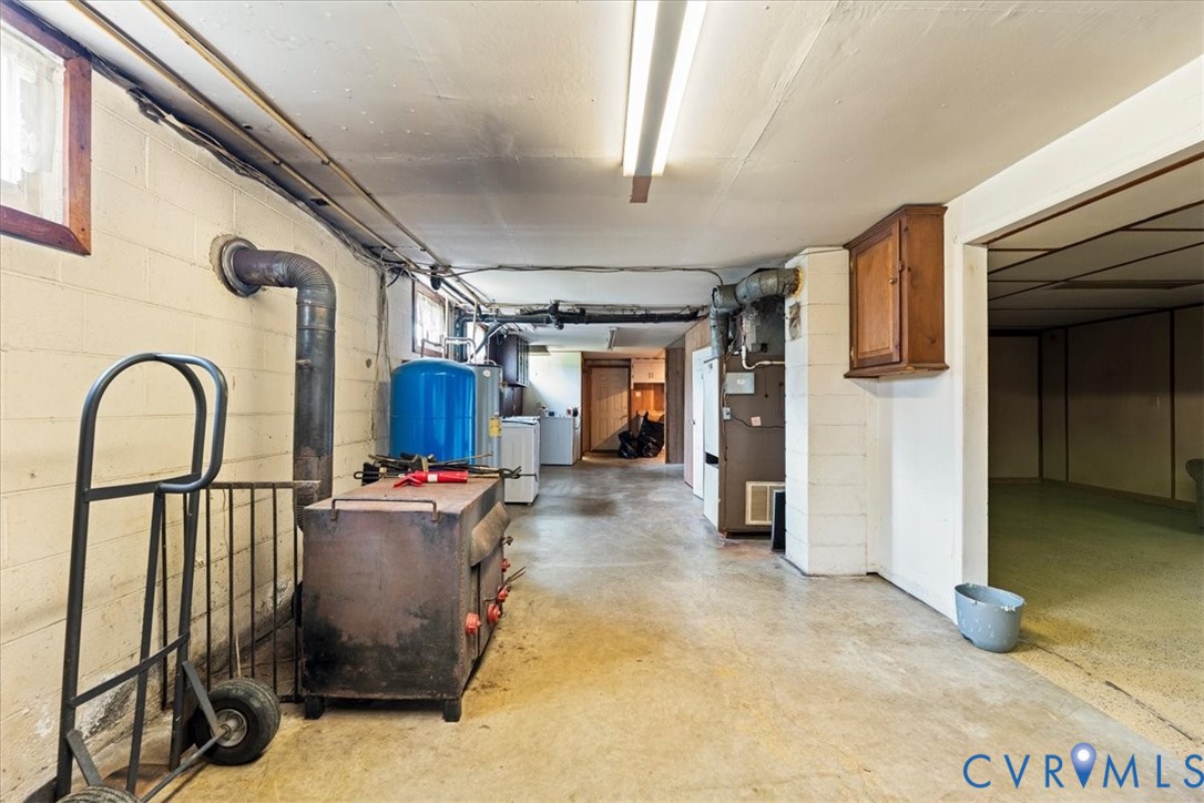 296 Rices Depot Road Rice, VA 23966 - Photo 25 of 32 Unfinished basement featuring concrete flooring, e