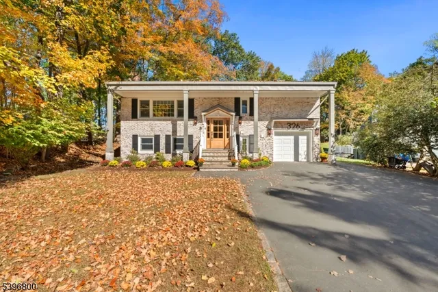 front view of a house with a porch