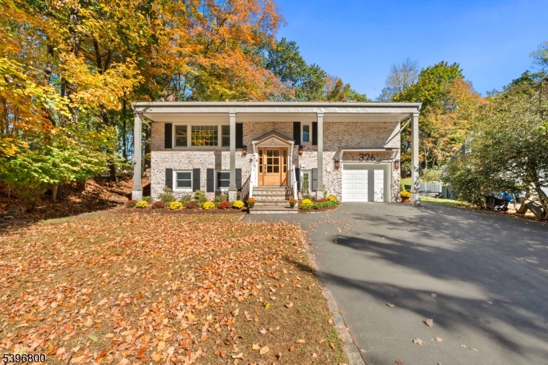 front view of a house with a porch