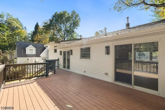 a view of a house with a roof deck