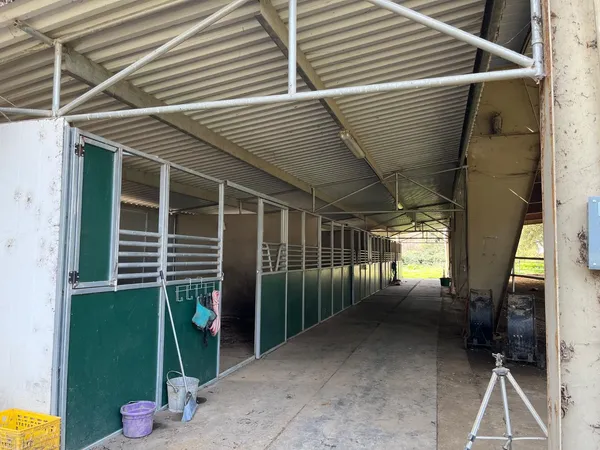a view of under construction room and staircase