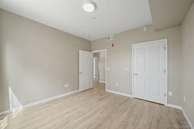 wooden floor in an empty room